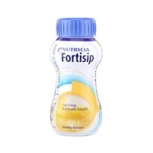 24x Fortisip Vanilla High Energy Milkshake Supplement 200ml Bottle