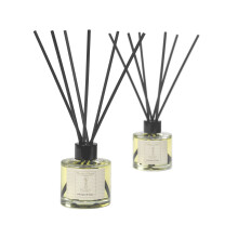 Hassett Green London Boutique Classics Lemongrass & Ginger - Reed Diffuser Duo Set - 2 x 125ml - Reduced Packaging