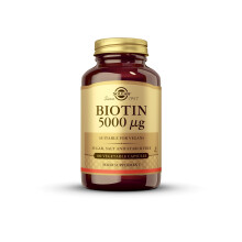 Solgar Biotin 5000 μg Vegetable 100 Capsules - Pack of