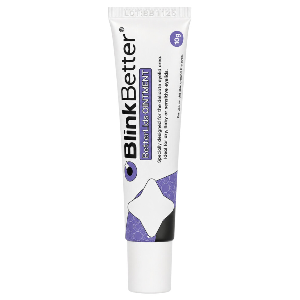 Blinkbetter Betterlids Eyelid Ointment ÂSoothing Care For Dry, Itchy & Flaky Eyelids, Barrier-Repair Formula With Intense Oat Complex, Shea Butter &