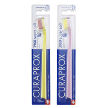 Curaprox CS 3960 Tandborste Supersoft, 2-pack, Blandade färger