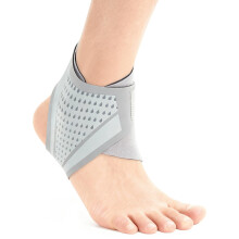 FitDA Ankle Support Brace, Ultra-Thin Adjustable Ankle Wrap for Sports & Injury Recovery, Breathable Lightweight Ankle Stabilizer for Daily Use, One