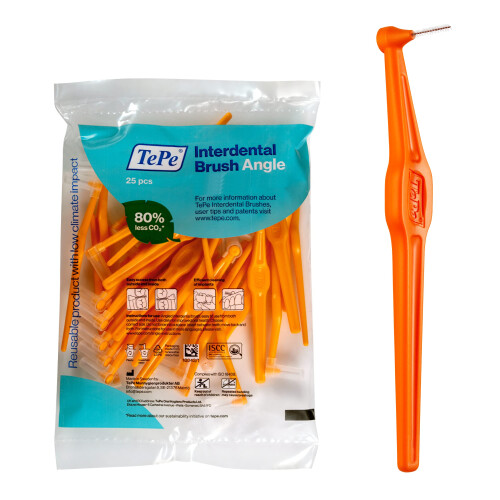 Tepe Tepe Interdental Brushes Orange 0.45mm 25 Pack