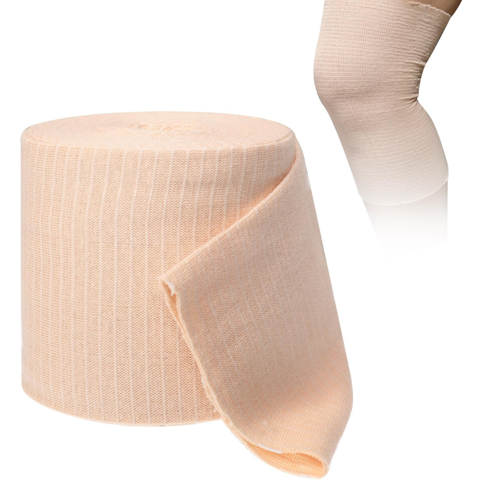 Ljbtlq Elastic Tubular Bandage Compression Tube Bandage Roll Size F Reusable Cotton Stockinette Tubing Dressing Retention Bandages For Legs Knees Arms And T