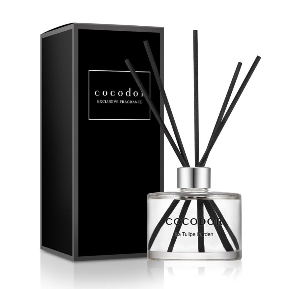Cocod'or Signature Reed Diffuser Set/Woody Hotel / 6.7Oz /1 Pack/Home Fragrance Diffuser, Oil Scent Diffuser For Bathroom Shelf Decor