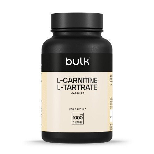 Bulk L-Carnitine, L-Tartrate Capsules, 1000mg, Pack of