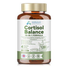 Cortisol Reducing Supplements, 10 in 1 Cortisol Detox & Blocker with 4000mg High Strength Ashwagandha, Magnesium Blend, L-Theanine, Omega-3 Fatty Aci