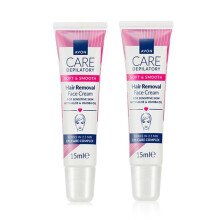 Avon Care Soft & Smooth Face Facial Hair Removal Depilatory Cream 15ml (2)