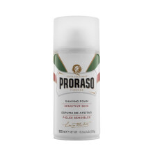 Proraso Shaving Foam, 300ml, Sensitive Shaving Foam Protects Skin and Prevents I