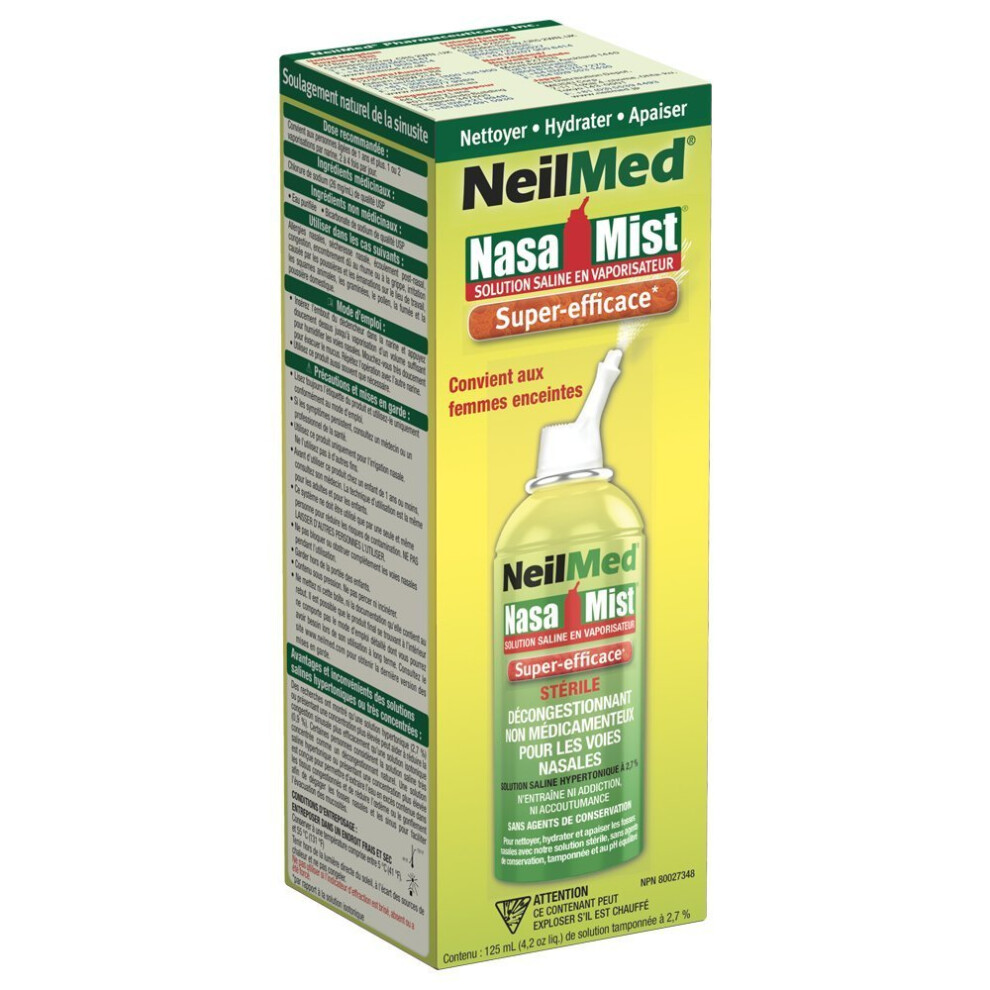 Neilmed Nasamist Hypertonic Saline Spray
