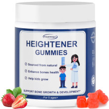 Heightener Growth Gummies 60 Count - Natural Growth Supplement for Children and