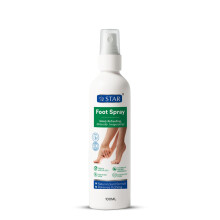 SZ STAR Foot Spray 100ml for Smelly & Sweaty Feet, Antifungal Deodorant with Peppermint & Tea Tree Oil, Cooling Spray for Freshness & Daily Care, Ath