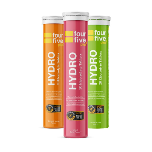 fourfive Hydration Tablets (Starter Pack) Low Calorie Vitamin Electrolytes, Vega