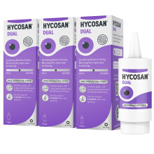 Hycosan Dual - Triple Pack - Preservative Free Eyedrops - 0.05%