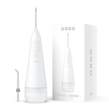 Ordo Water Flossers for Teeth, Cordless IPX7 Waterproof Oral Irrigator, 3 Pressure Settings, Portable, Rechargeable Electric Sonic Flosser, Dental Pr