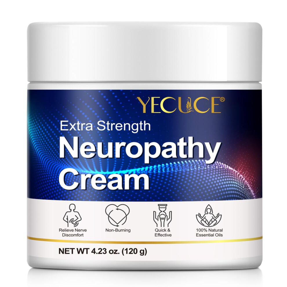 Auiwqwfi Cream Soothing Neuropathy - Plant-Powered Formula For Nerve Discomfort In Feet, Hands & Legs - Non-Greasy, Cooling Relief For Tingling, Burning Sensa
