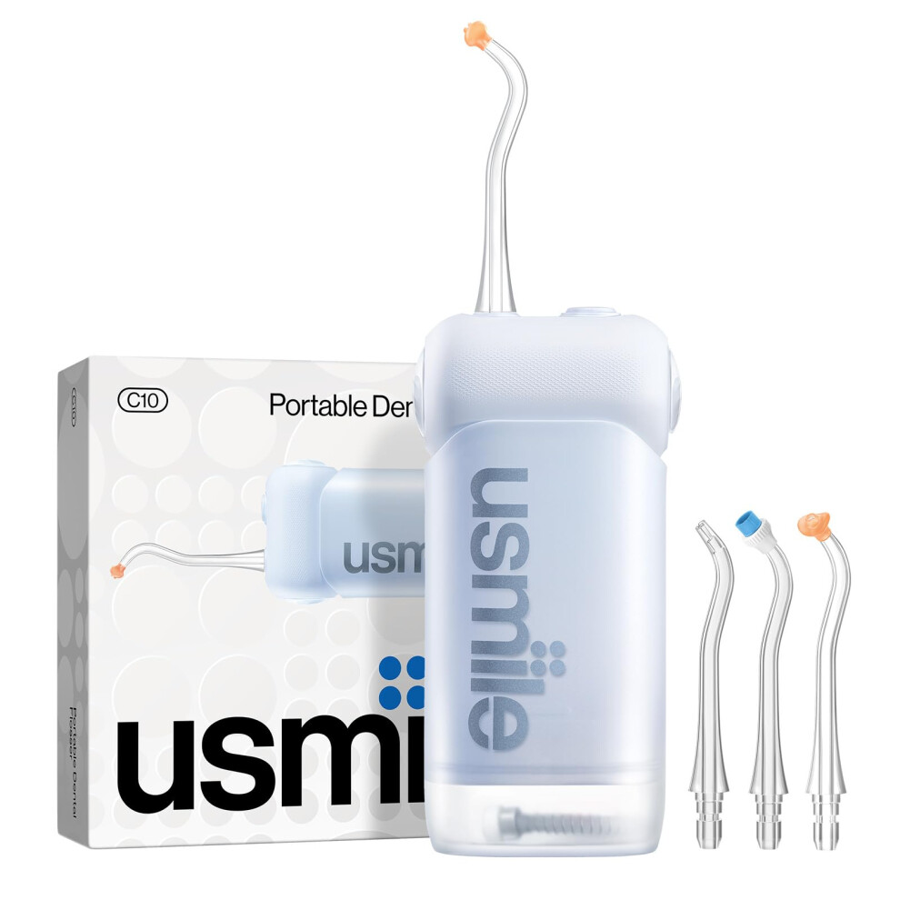 Usmile C10 Portable Water Flosser For Teeth Cordless Â Travel-Friendly, 95-Day B