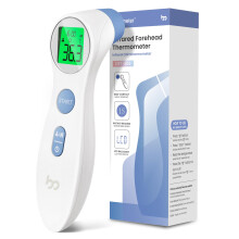 Forehead Thermometer for Adults Kids, No-Touch Infrared LCD Display Digital Baby Thermometers Body Temperature Thermometer