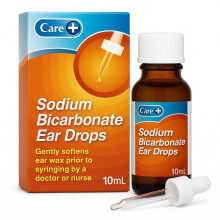 Care Sodium Bicarbonate Ear Drops, Simple, Effective and Gentle, Softens Ear Wax