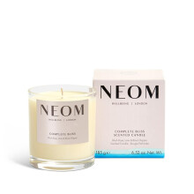 NEOM- Complete Bliss Scented Candle, 1 Wick | Blush Rose, Lime & Black Pepper |
