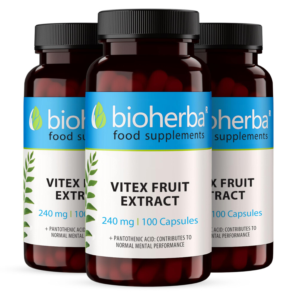 Bioherba Vitex 240 Mg Â 300 Capsules | Traditional Chasteberry Supplement For WomenâS Monthly Balance By