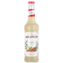 MONIN Premium Almond Orgeat Syrup 700ml for Coffee and Cocktails. Vegan-Friendly, 100% Natural Flavours and Colourings