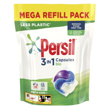 Persil Bio Laundry Washing Capsules brilliant stain removal mega refill pack 1.35 kg (50 washes)