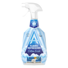 Astonish Fabric Refresher Spray for Freshening Clothes, Curtains, Carpets and Fabrics, Cotton Fresh Scent, 750ml, Blue