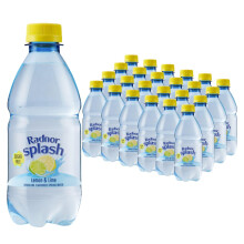 Radnor Splash Sparkling Lemon and Lime 24x330ml Sugar Free Flavoured Water Multipack