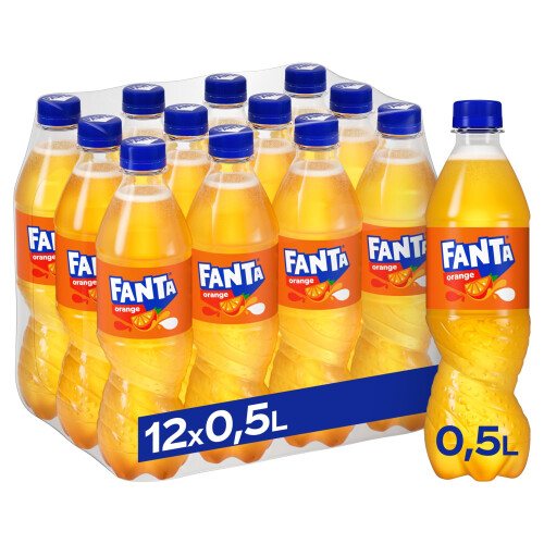 Fanta Fanta Orange (500Ml Bottles) 12-Pack