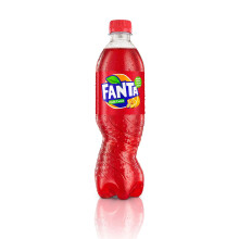 Fanta Fruit Twist Soft Drink Bottles, 12 x 500 mL