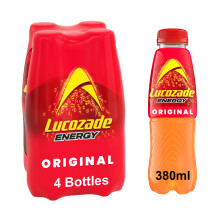 Lucozade Energy Original 380ml (Pack of