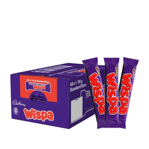 Cadbury Cadbury Wispa Chocolate Bar (48x36g)