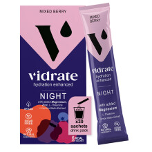 Vidrate Electrolytes Powder - Hydration Sachets Packed with Vitamins - Zero Sugar Rehydration Sachet with No Artificial Sweeteners