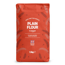 by Amazon Plain Wheat Flour, 1.5kg, Great for for Baking