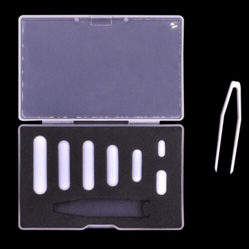 Magnetic Stirrer Bar Mixed Size PTFE Magnetic Stirrer Mixer Stir Bars, Type-C Set 1