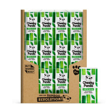 The Cheeky Panda – Bamboo Pocket Tissues | Bulk Box of 96 Packs (10 Tissues per Pack) | Hypoallergenic, Eco-Friendly, Super Soft, Strong & Sustainab