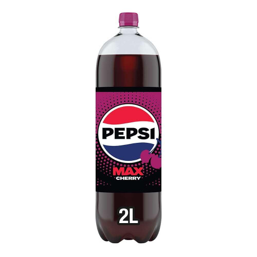 Pepsi Pepsi Max Cherry No Sugar Cola Bottle 2L