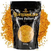 Q honey Pure Raw Bee Pollen Granules 500 g - Natural & Healthy, Ethically Harvested, Immune System Booster for Energy, Vitality & Overall Wellness