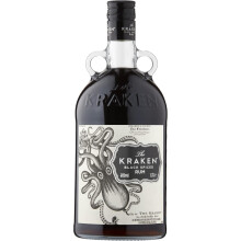 Kraken Black Spiced Rum 40% ABV 1.75L | Rich Vanilla, Cinnamon & Exotic Spice Notes | Large Bottle Black Spiced Rum for Parties & Cocktails