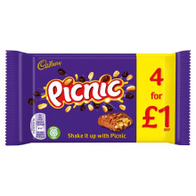 Cadbury Picnic Chocolate Bar, 1.280kg