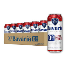 Bavaria 0.0 percent Original Alcohol Free Beer 24 x 500ml Cans