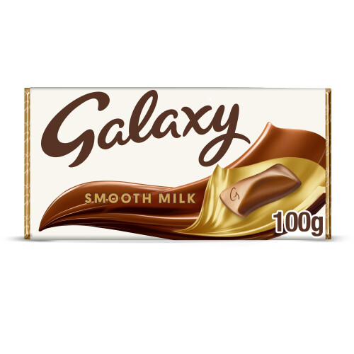 Galaxy Galaxy Chocolate Bar, Smooth Milk Chocolate, 100g, Ideal for Gift,