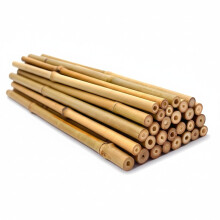 Bamboo Canes for Garden – Strong Natural Garden Canes & Bamboo Sticks for Plants, Durable Plant Support Canes for Climbing Plants, Vegetables & Tree