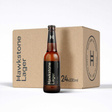 Hawkstone Premium Lager Case of 24 x 330ml Bottles