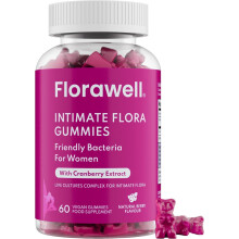 Florawell Vaginal Probiotic Gummies – Intimate Flora for Women, Supports Feminine Health – Women's Probiotics for Intimate Balance & Daily Care