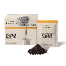 Hotel Chocolat Peanut Butter Hot Chocolate Sachets - Luxury Chocolate Flakes - P
