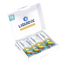 Liquid I.V. Sugar Free Electrolyte Powder Mix, Mango Pineapple Flavour, for Fast Hydration & Energy, with 8 Vitamins & Minerals Including Magnesium