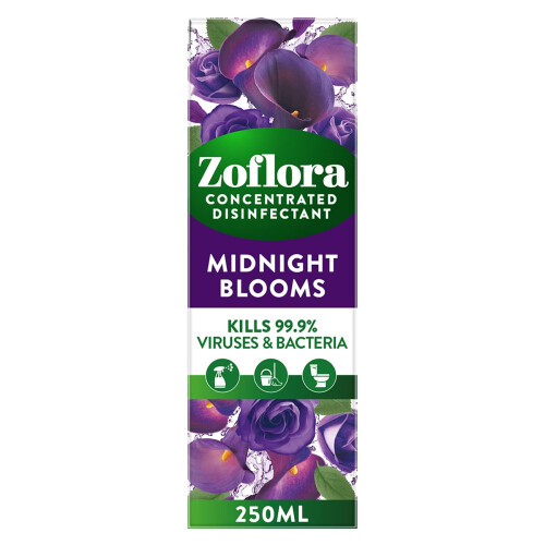 Zoflora Zoflora Midnight Blooms Concentrated Multipurpose Disinfectant Liquid