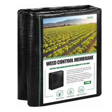 2 x 10 m Heavy Duty Weed Membrane, Suppressant Barrier Fabric, Garden Cover